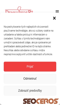 demko.sk mobil förhandsvisning