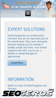 dental-cpd.co.uk mobil previzualizare