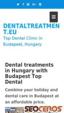 dentaltreatment.eu mobil előnézeti kép