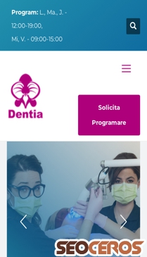 dentia.ro mobil előnézeti kép