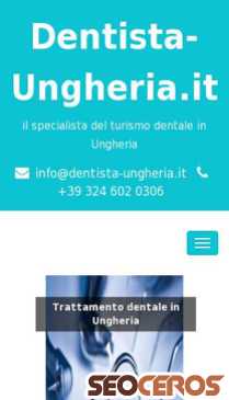 dentista-ungheria.it mobil vista previa