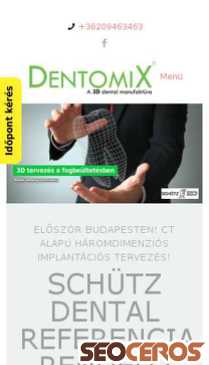 dentomix.hu mobil előnézeti kép
