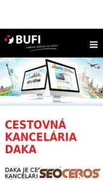 dev.bufi.sk/referencie/cestovna-kancelaria-daka mobil anteprima