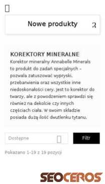 devannabelle.com/new/pl_pl/6-korektory-mineralne {typen} forhåndsvisning
