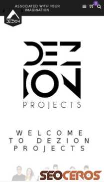 dezionprojects.com mobil preview