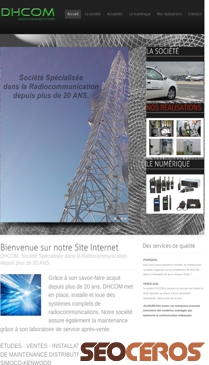 dhcom.fr mobil előnézeti kép