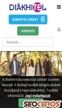 diakhitel.hu mobil előnézeti kép
