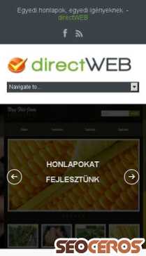 directweb.co.hu mobil förhandsvisning