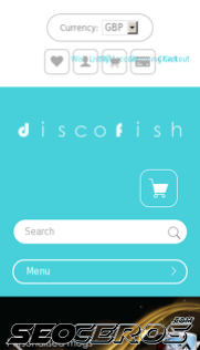 discofish.co.uk mobil förhandsvisning