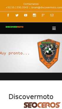discovermoto.com mobil previzualizare