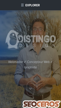 distingo.design/georges-calvo mobil förhandsvisning