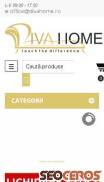divahome.ro mobil preview