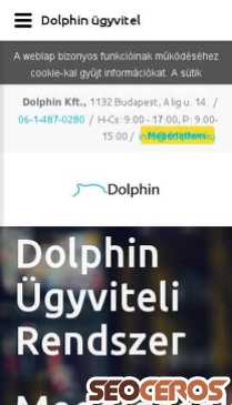 dolphin.hu mobil Vorschau