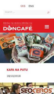 doncafe.rs mobil preview