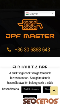 dpfmaster.com mobil vista previa