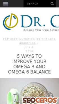 drcarp.com/omega-3-and-omega-6-balance mobil förhandsvisning