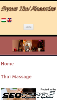 dream-thaimassage.hu mobil previzualizare