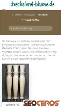 drechslerei-blume.de/produktkategorien/tischbeine mobil prikaz slike
