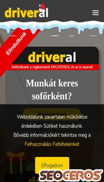 driveral.eu mobil preview