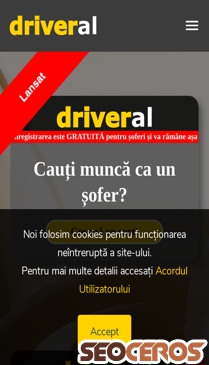 driveral.ro mobil preview