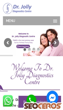 drjollydiagnostics.com mobil obraz podglądowy