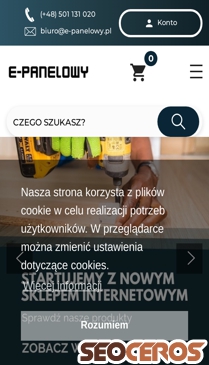 e-panelowy.pl mobil Vista previa