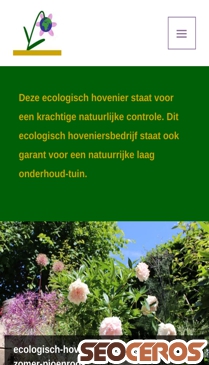 ecovitahoveniers.nl mobil náhľad obrázku