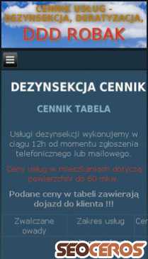 edddrobak.pl/dezynsekcja-cennik.html mobil prikaz slike
