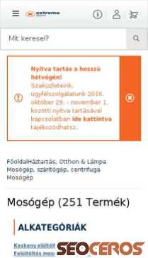edigital.hu/haztartas-otthon-lampa/mosogep-szaritogep-centrifuga/mosogep-c1931 mobil náhľad obrázku