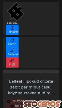 eelfeel.cz mobil Vorschau