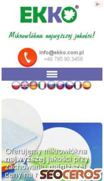 ekko.com.pl mobil előnézeti kép