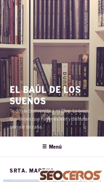 elbauldelosuenos.com mobil náhled obrázku