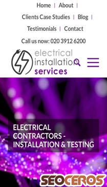 electricalinstallationservices.co.uk/electrical-installations-london mobil vista previa