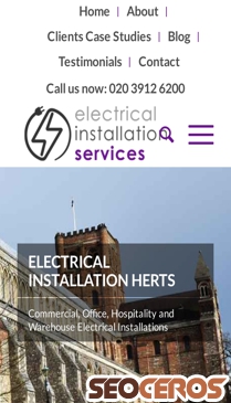 electricalinstallationservices.co.uk/electrical-installation-herts mobil previzualizare
