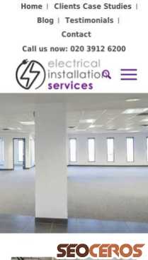 electricalinstallationservices.co.uk/london-electrical-contractors mobil prikaz slike