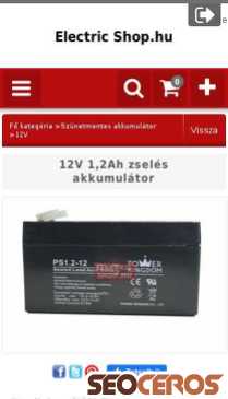 electricshop.hu/spd/611452/12V-12Ah-zseles-akkumulator mobil Vorschau