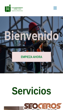 electroupegui.com mobil förhandsvisning
