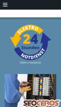 elektro-notdienst.jimdo.com mobil Vorschau