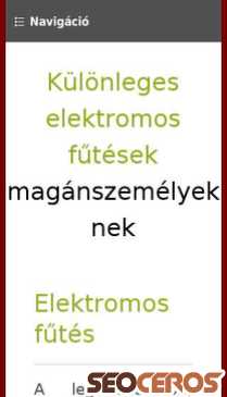 elektromosfutes.hu mobil náhľad obrázku