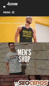elevatingclothing.com mobil preview