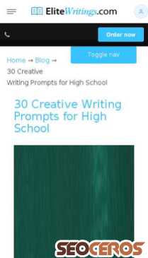 elitewritings.com/blog/30-creative-writing-prompts-for-high-school.html mobil előnézeti kép