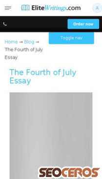 elitewritings.com/blog/fourth-of-july-essay.html mobil förhandsvisning