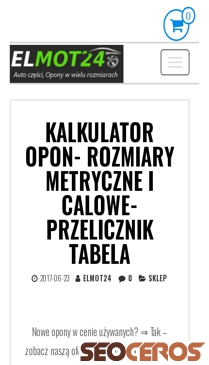 elmot24.pl mobil förhandsvisning