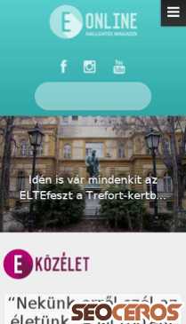 elteonline.hu mobil preview
