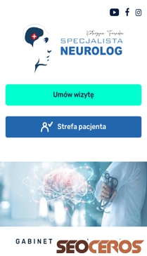 emg-neurolog.pl mobil előnézeti kép