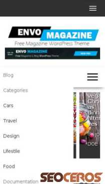 envothemes.com/envo-magazine mobil förhandsvisning