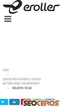 eroller-24.de/elektro-roller/1-eroller-r1-plus mobil náhľad obrázku