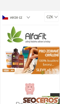 eshop.alfafit.cz mobil vista previa