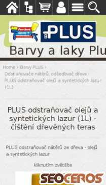 eshop.barvyplus.cz/cz-detail-902059627-plus-odstranovac-oleju-a-syntetickych-lazur-1l.html mobil förhandsvisning