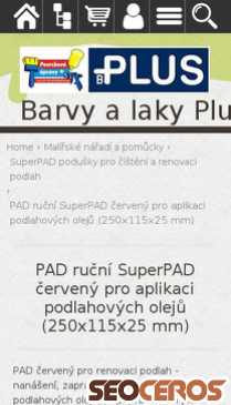 eshop.barvyplus.cz/cz-detail-902059912-pad-rucni-superpad-cerveny-pro-aplikaci-podlahovych-oleju-250x115x25-mm.html mobil preview